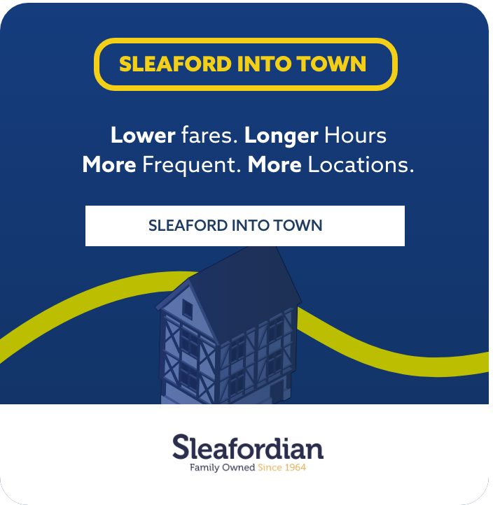 Sleaford into Town