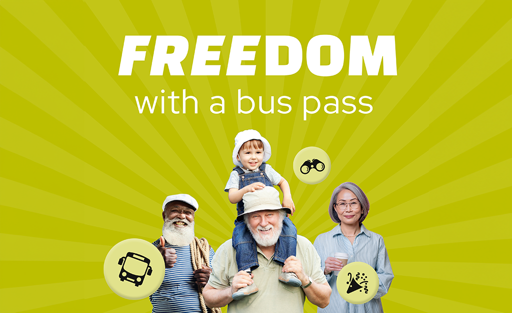 Frredom with a bus pass