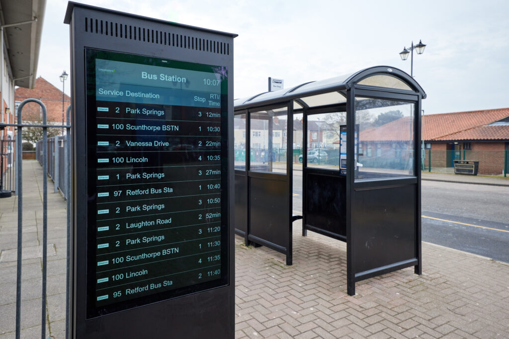 How To Use Real time Bus Displays On Demand Bus Service
