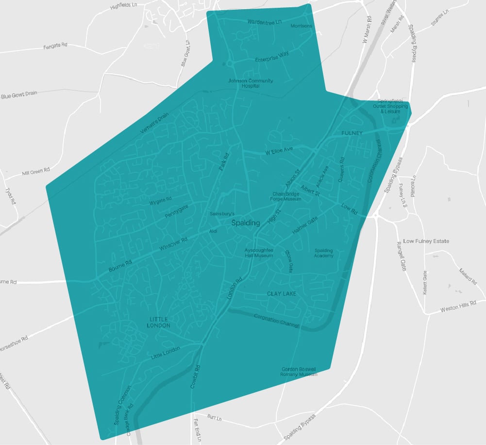 Spalding Fare Cap Zone