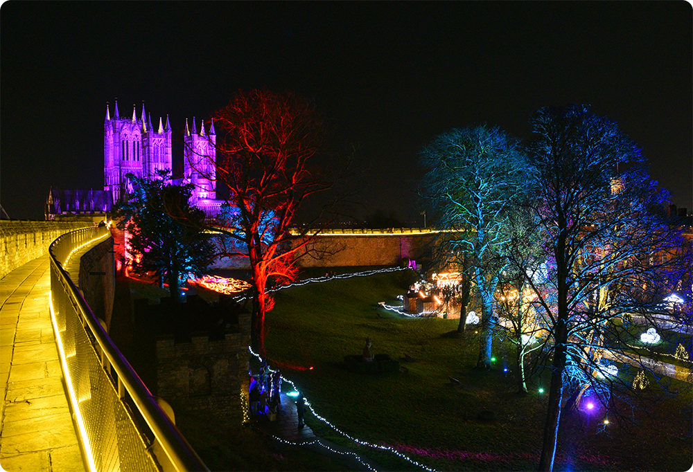 Lincoln Castle at Night