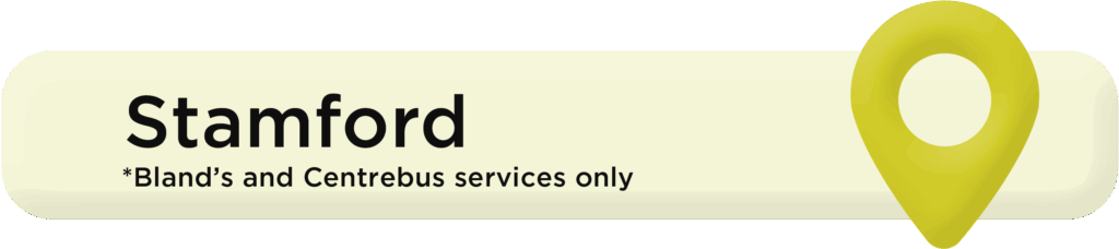 Stamford - Bland's and Centrebus only