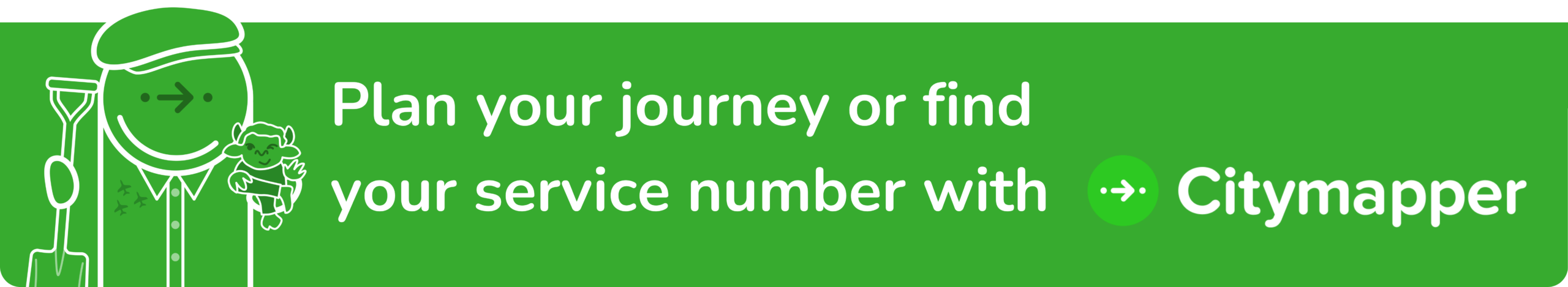 Plan your journeyservice citymapper banner