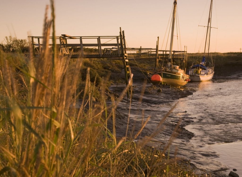 Sailing boats at Gibralta Point near Skegness on Lincolnshire coast. Sailing boats at Gibralta Point near Skegness on Lincolnshire coast.