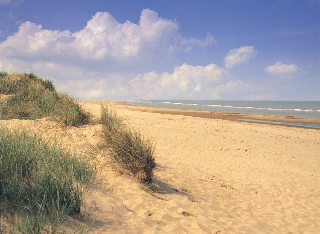 Mablethorpe quiet beach Mablethorpe quiet beach