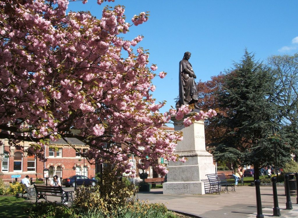 Sir Issac with blossom Sir Issac with blossom